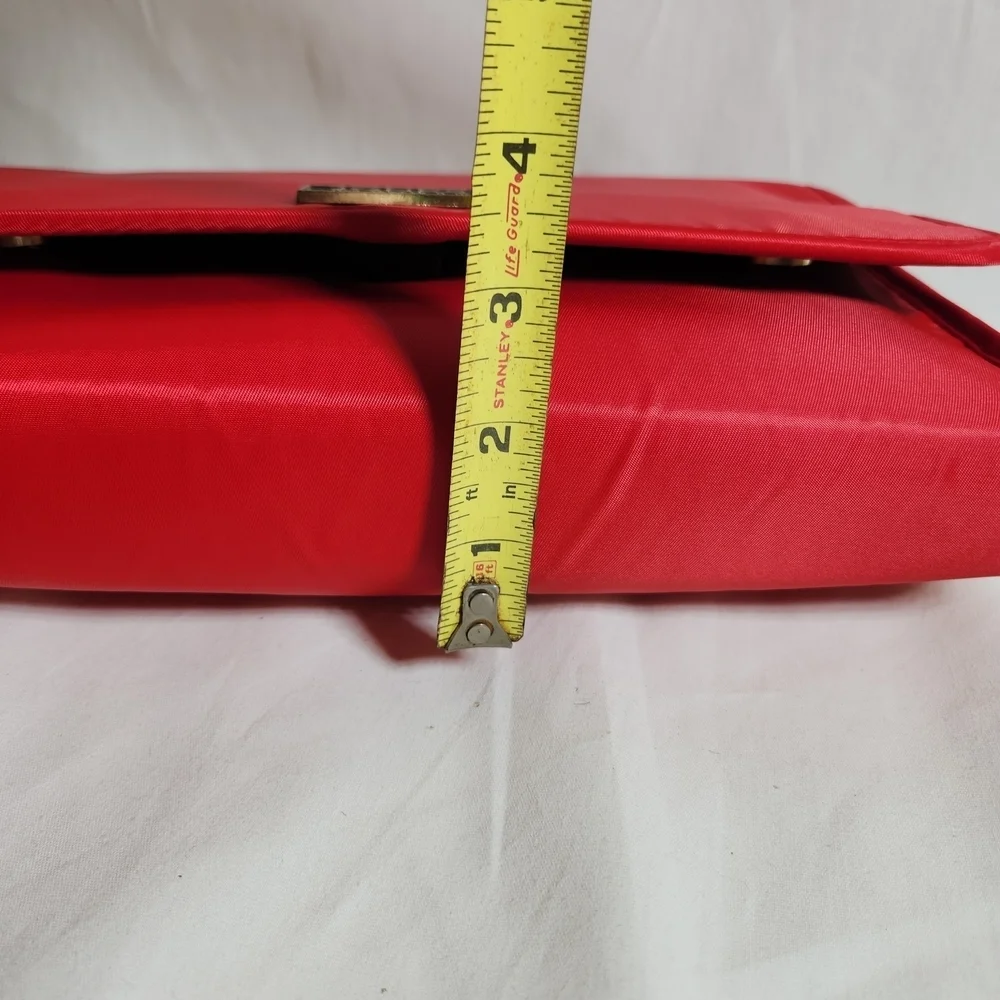 Jones New York Hanging Cosmetic Or Toilety Bag Red New With Tags